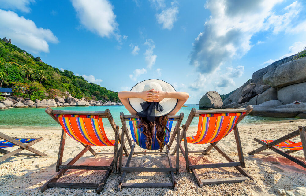 Wakacje na tropikalnej plaży