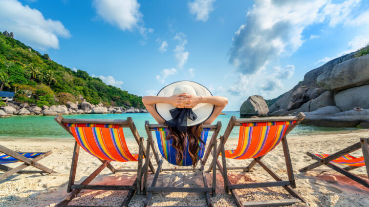 Wakacje na tropikalnej plaży